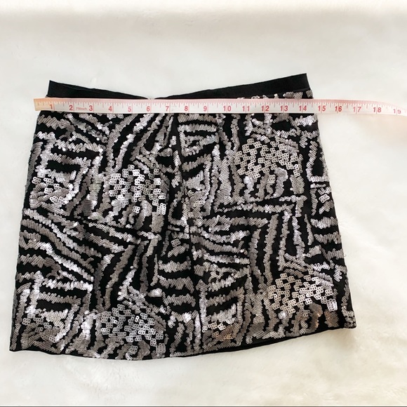 Theory Sequins Mink Skirt - Picture 3 of 8